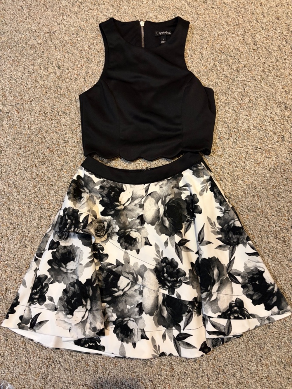 2 piece dress